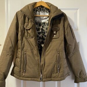 Women’s Brown Obermeyer Ski Jacket